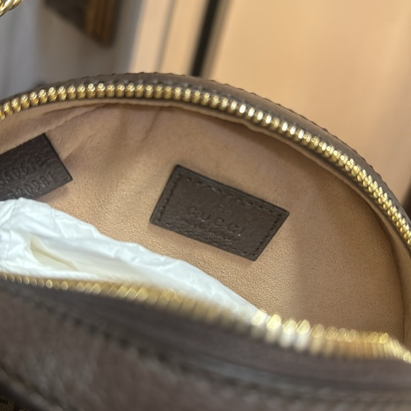 NWOT Gucci Ophidia GG mini round shoulder bag - Picture 13 of 14